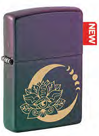 499 ZIPPO ZIPPO Lotus Moonпокрытием Iridescent 499 ZIPPO ZIPPO Lotus Moonпокрытием Iridescent
