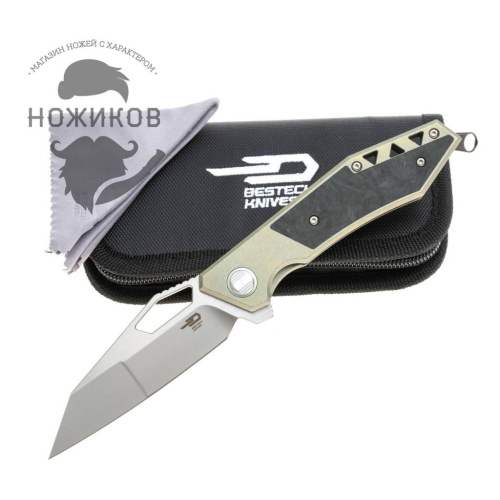 Складной нож Bestech Knives Fractal BT1907B фото 4