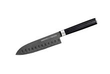 Кухонный нож сантоку Samura Mo-V Stonewash 138 мм