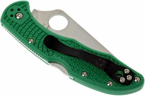 Складной нож Spyderco Delica 4 Flat Ground - 11FPGR фото 8