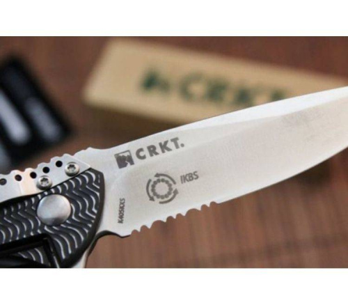 Складной нож CRKT Ripple Charcoal Combo фото 9