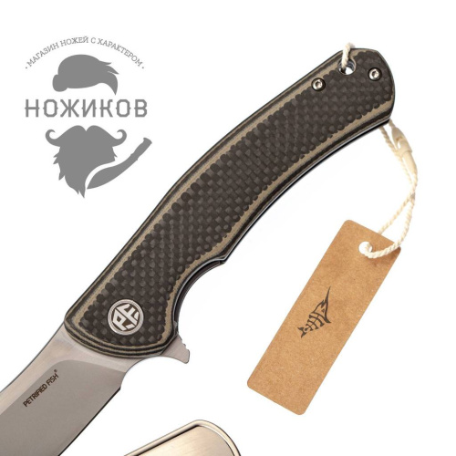 Складной нож Petrified Fish 949 Carbon фото 7