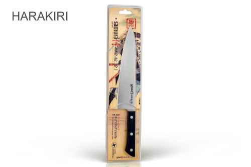 2011 Samura Нож кухонный Шеф HARAKIRI (SHR-0085B) 208 мм фото 4