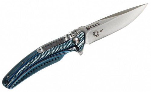 Складной нож CRKT Ripple 2 Blue фото 4