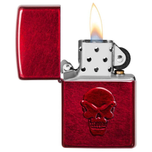 499 ZIPPO Зажигалка ZIPPO Doom с покрытием Candy Apple Red фото 2