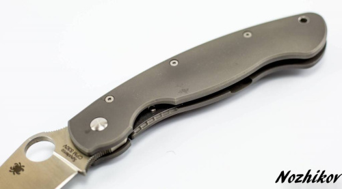 Складной нож Noname Spyderco Military Titan Replica фото 5