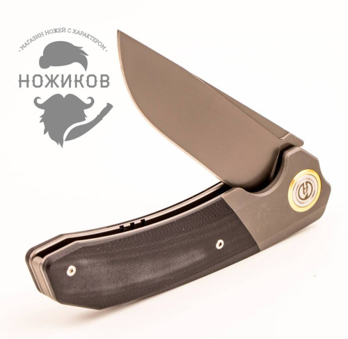 Складной нож Maxace Knife Maxace Goliath Black Steel фото 6