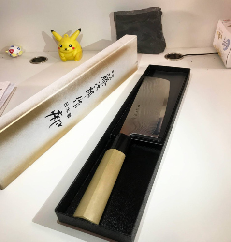 2011 Tojiro Кухонный нож для овощей Накири Shippu фото 3