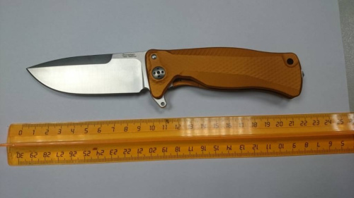 Складной нож Lion Steel SR11A OS ORANGE фото 4