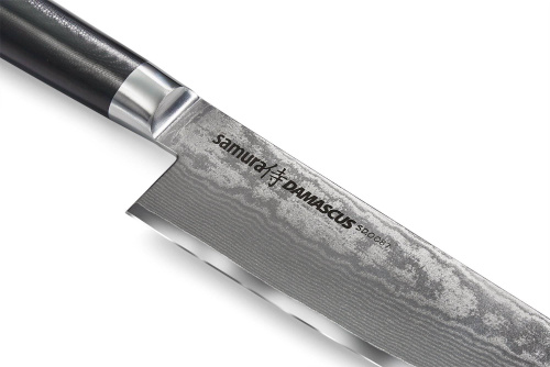 2011 Samura Нож кухонный "Samura DAMASCUS" Гранд Шеф 240 мм фото 3