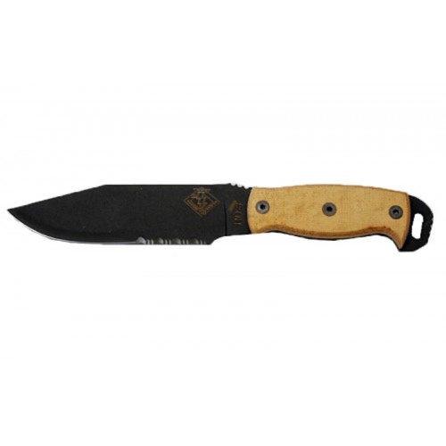 2011 Ontario Нож с фиксированным клинком Ontario "RD6 Tan micarta"