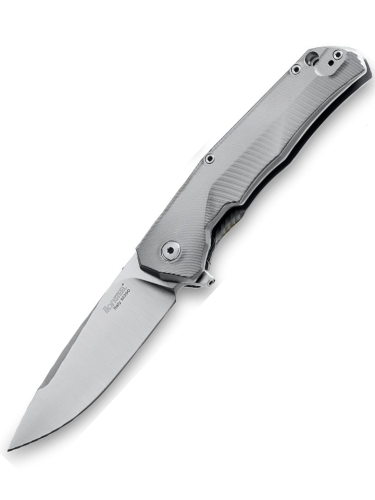 Складной нож Lion Steel T.R.E. Blue Titanium фото 3