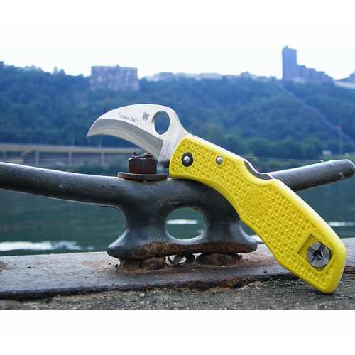 Складной нож Spyderco Tasman Salt™ 106PYL фото 10