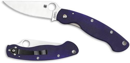 Складной нож Spyderco Military Blue C36GPDBL фото 5 Складной нож Spyderco Military Blue C36GPDBL фото 5
