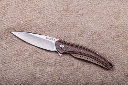 Складной нож CRKT Ripple 2 Bronze фото 9
