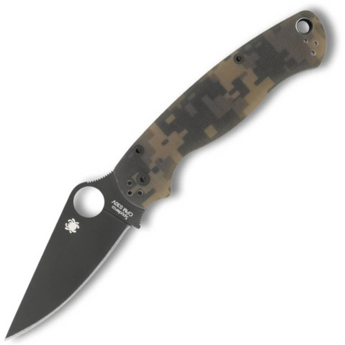 Складной нож Spyderco Para Military 2 Black - C81GPCMOBK2